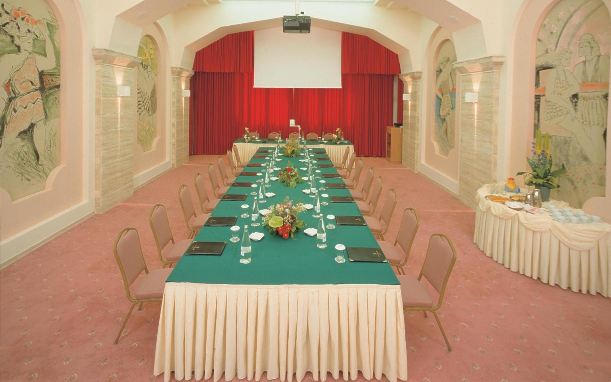 罗德斯帕拉蒂姆休闲及健康酒店 Kallithéa 外观 照片 The ballroom
