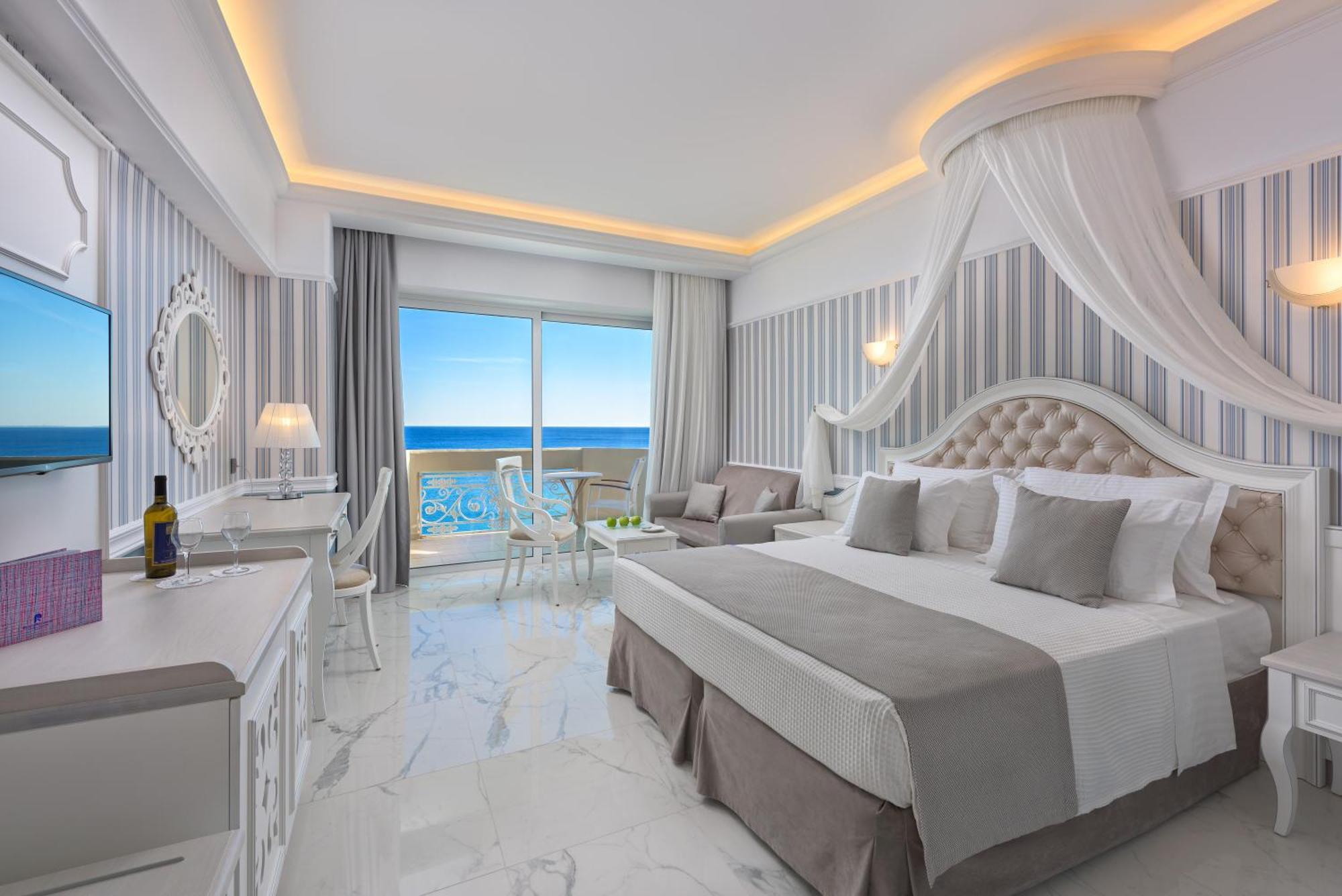 罗德斯帕拉蒂姆休闲及健康酒店 Kallithéa 外观 照片 Deluxe Room with Sea View
