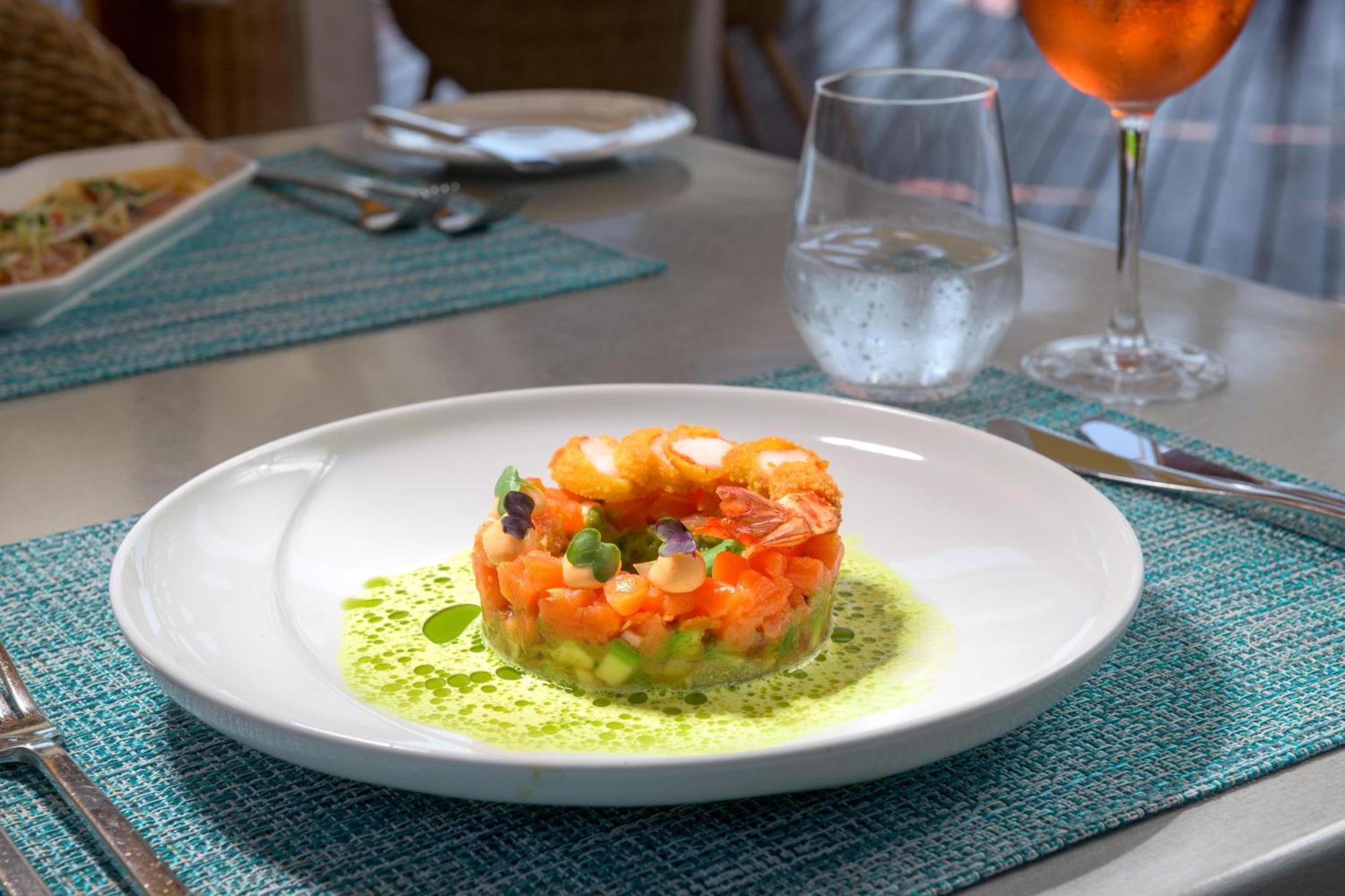 罗德斯帕拉蒂姆休闲及健康酒店 Kallithéa 外观 照片 A shrimp cocktail